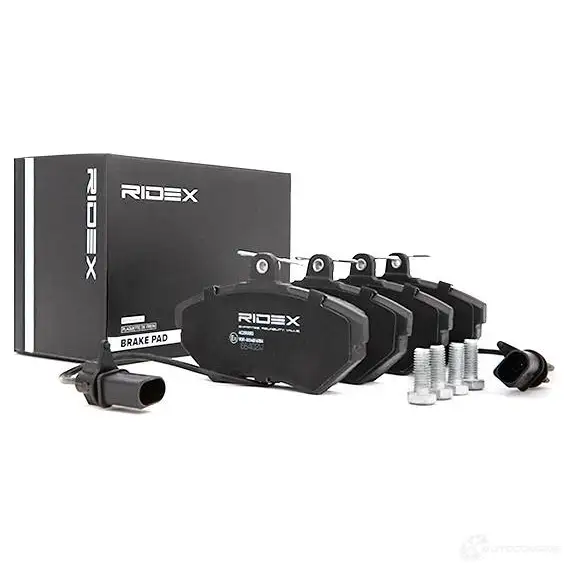 Тормозные колодки, комплект RIDEX 402b0083 8Z KIJ 1437659801 изображение 1