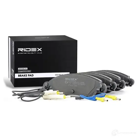 Тормозные колодки, комплект RIDEX 402b0526 DZL WBA 1437660190 изображение 1