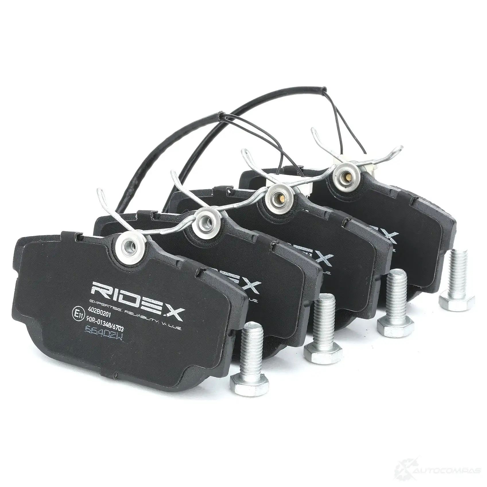 Тормозные колодки, комплект RIDEX XMOOAG W 402b0201 1437652323 изображение 0
