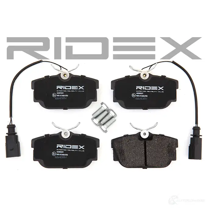 Тормозные колодки, комплект RIDEX XMOOAG W 402b0201 1437652323 изображение 2