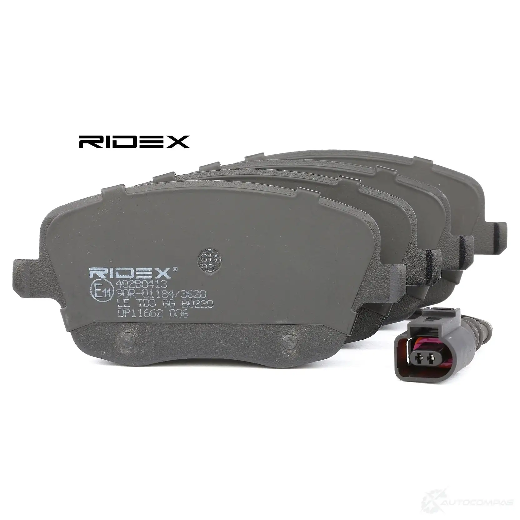 Тормозные колодки, комплект RIDEX 402b0413 VSJ P4T 1437659588 - Изображение 1