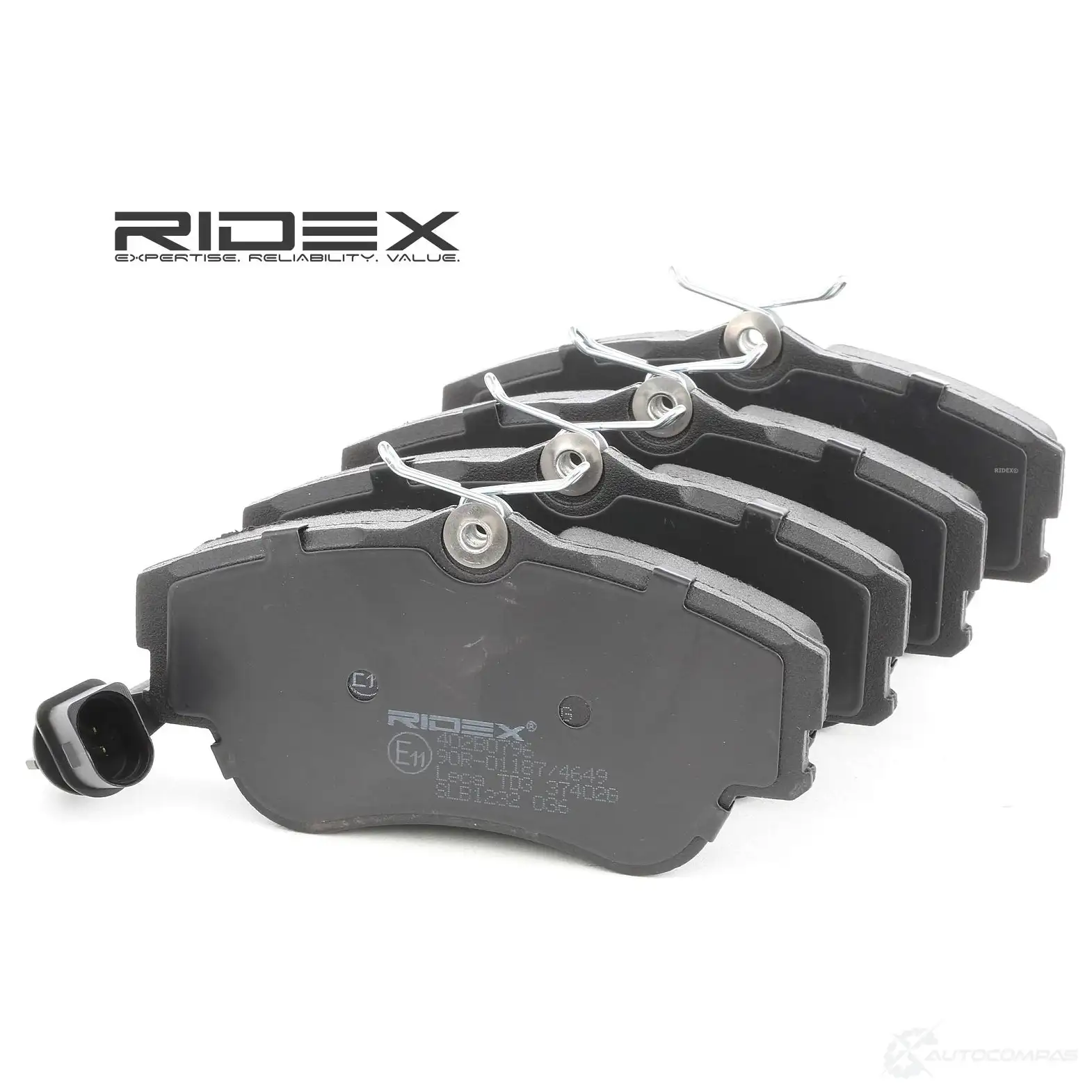 Тормозные колодки, комплект RIDEX WQ N79S 402b0796 1437660605 изображение 0