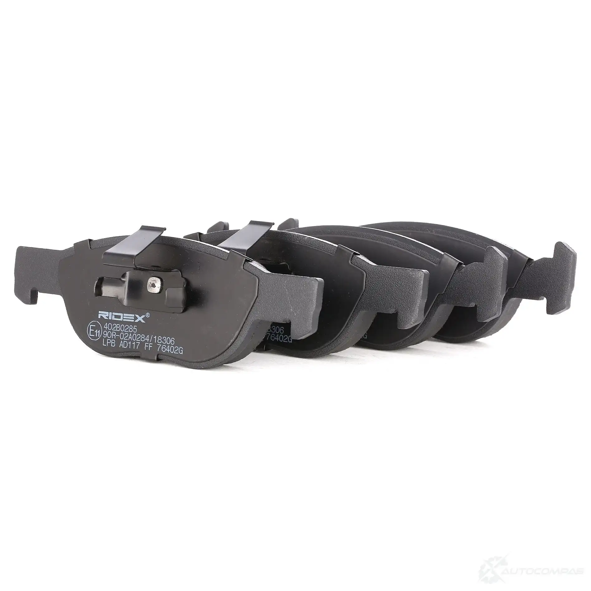 Тормозные колодки, комплект RIDEX 402b0285 1437658880 I5I 6U6 - Изображение 1