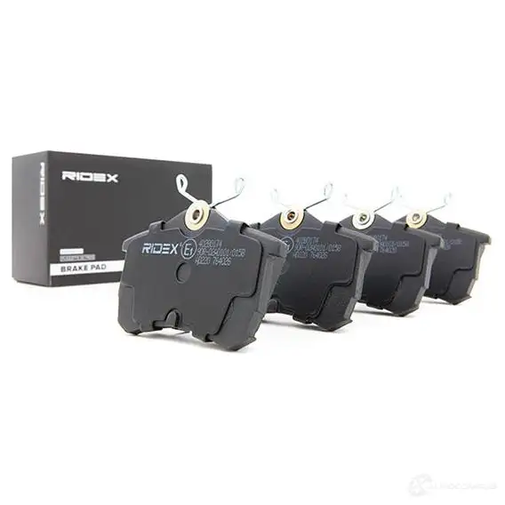 Тормозные колодки, комплект RIDEX H NZP4V5 402b0174 1437652705 изображение 1