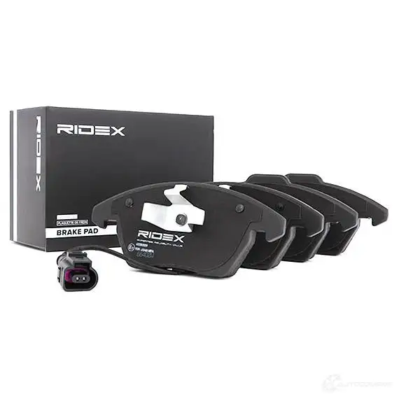 Тормозные колодки, комплект RIDEX 402b0009 1437971951 CSW BFH изображение 1