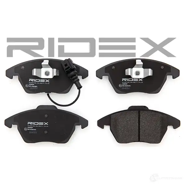 Тормозные колодки, комплект RIDEX 402b0009 1437971951 CSW BFH изображение 4