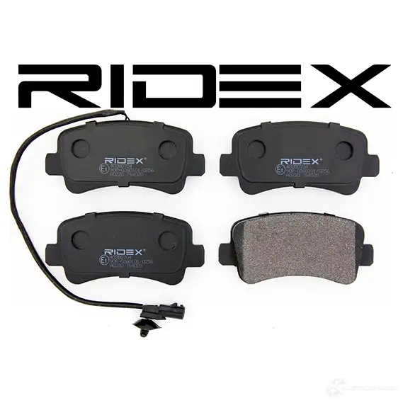 Тормозные колодки, комплект RIDEX 402b0704 4Q 0M2 1437658515 изображение 2