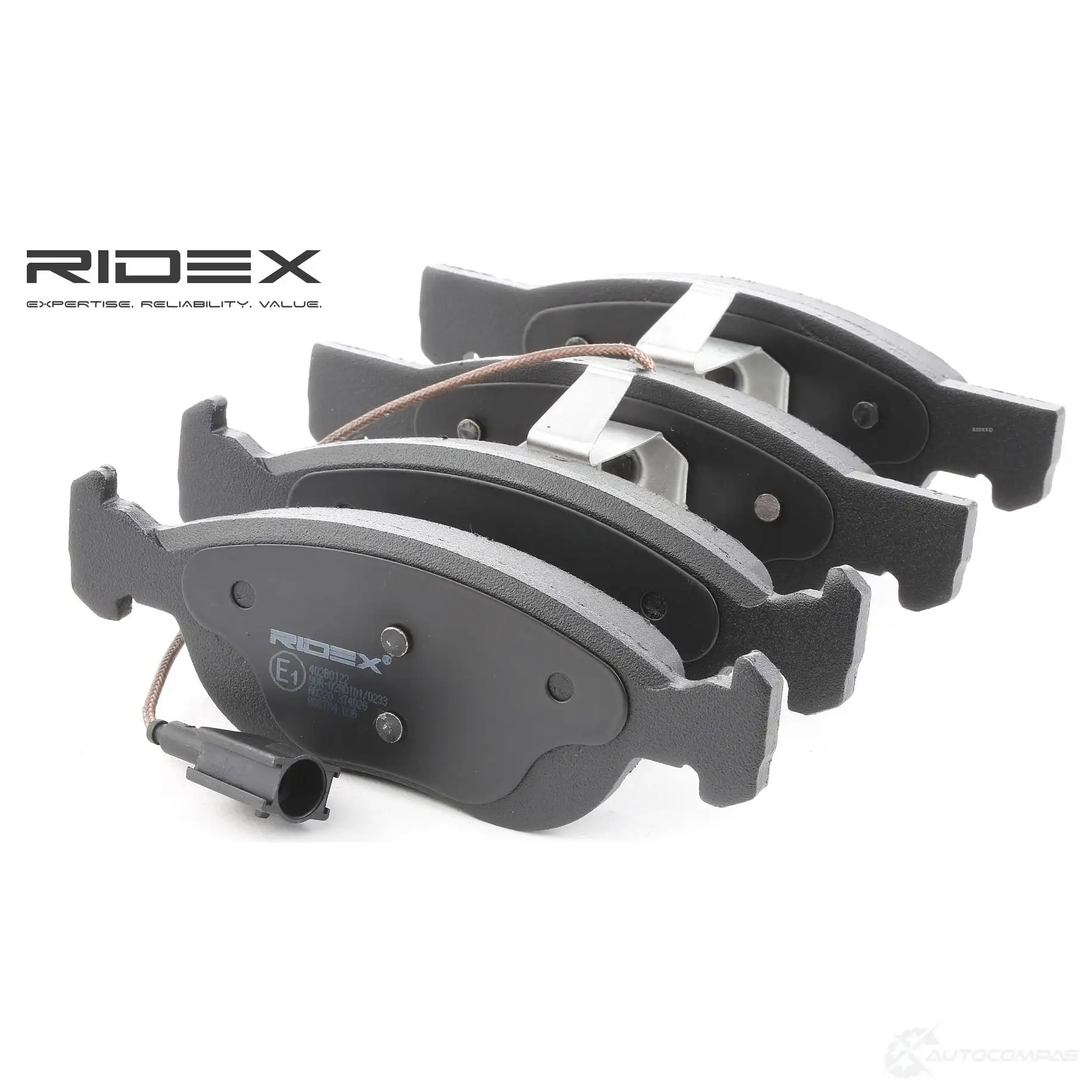 Тормозные колодки, комплект RIDEX 402b0122 7R4OU V 1437659069 изображение 0