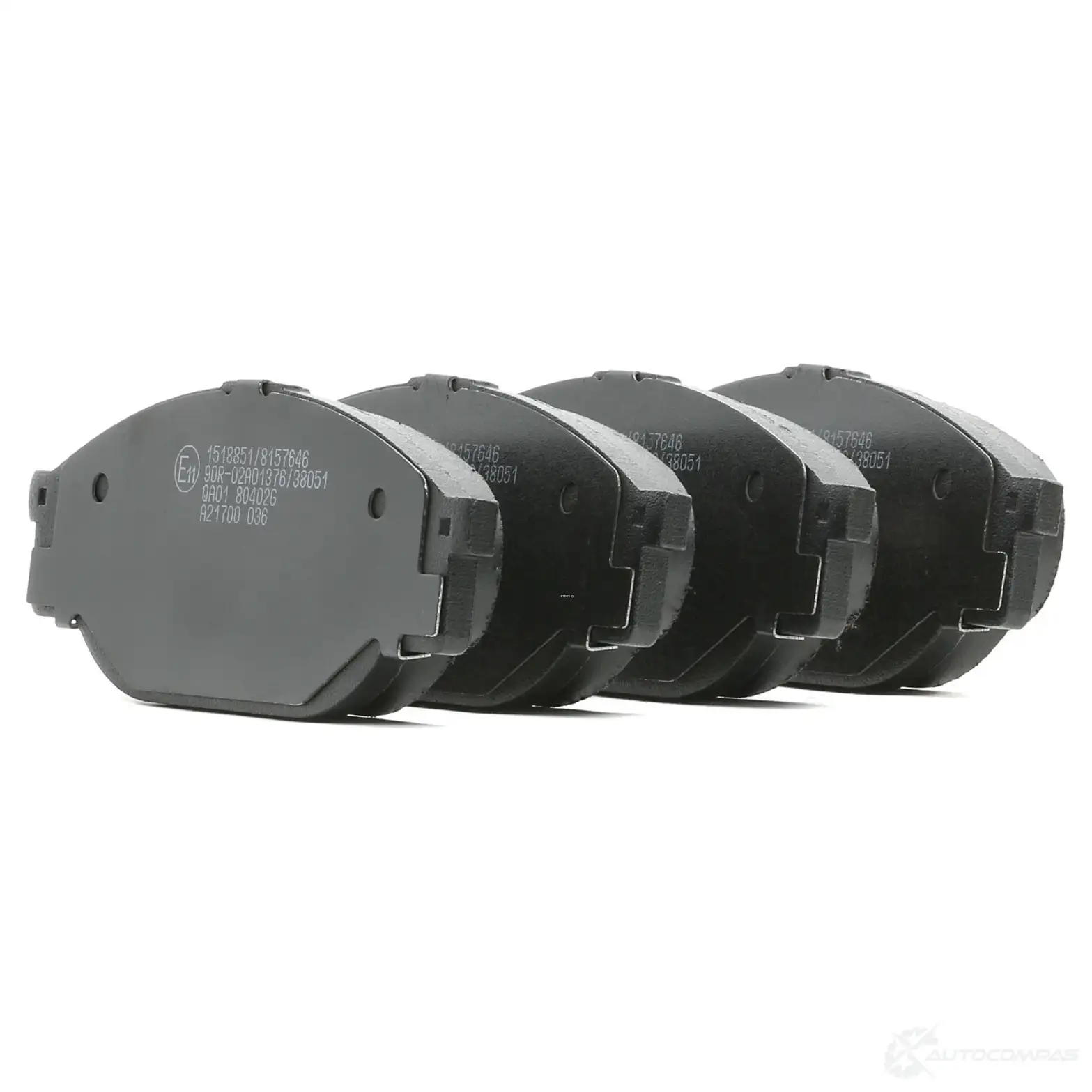 Тормозные колодки, комплект RIDEX 402b1023 1437660445 F38YLP A - Изображение 1