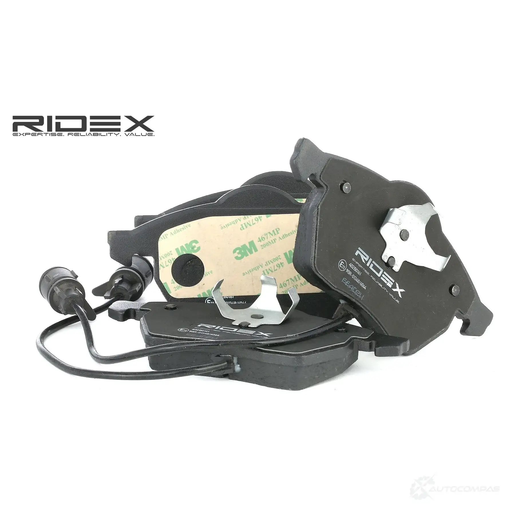 Тормозные колодки, комплект RIDEX N JO43 402b0161 1437660201 - Изображение 1