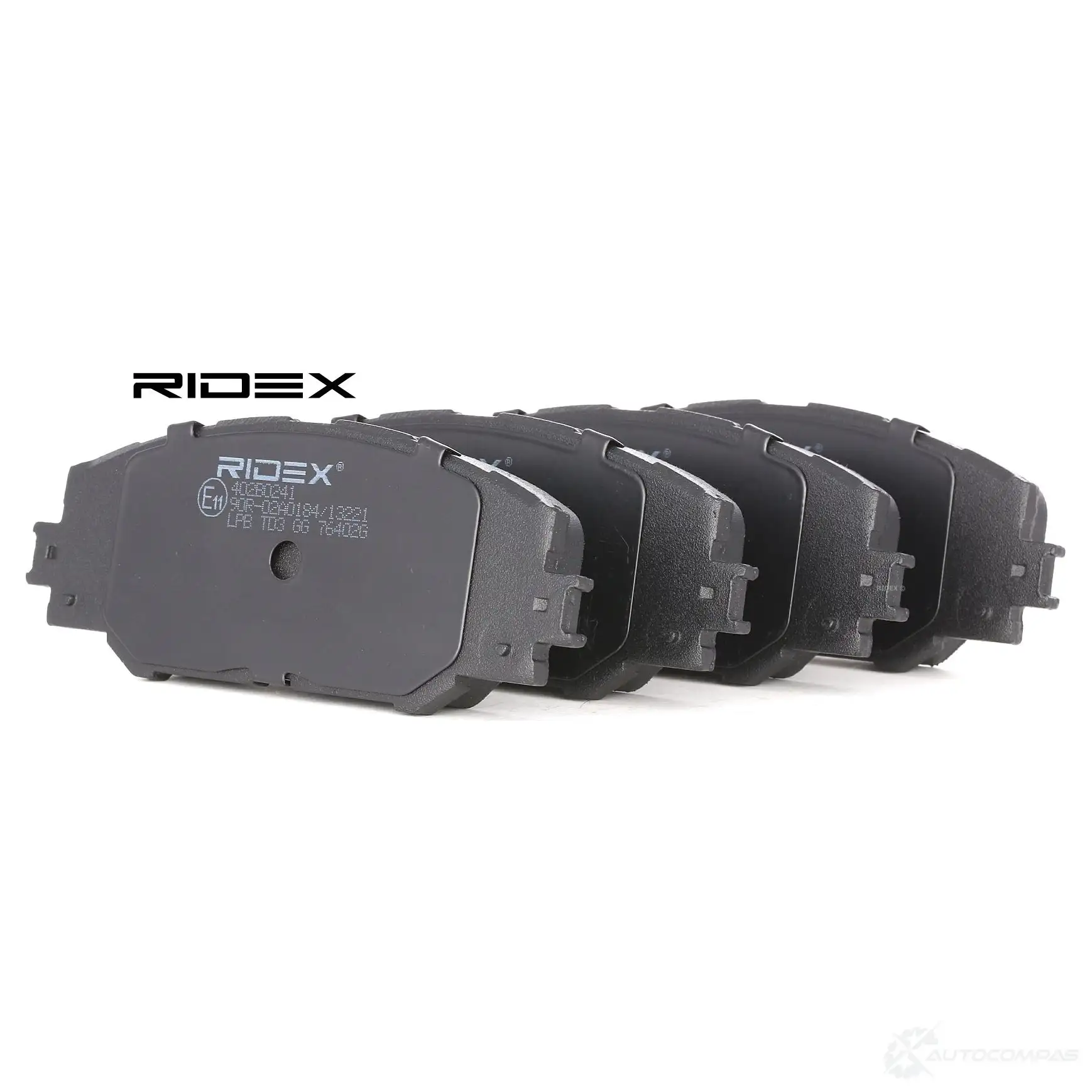 Тормозные колодки, комплект RIDEX 402b0241 4ZQRN ES 1437659781 изображение 0