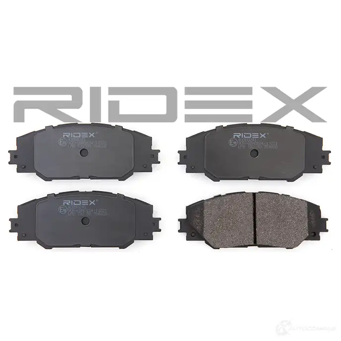 Тормозные колодки, комплект RIDEX 402b0241 4ZQRN ES 1437659781 изображение 2