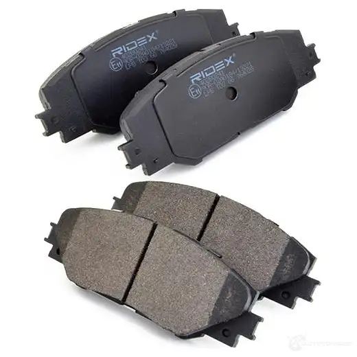 Тормозные колодки, комплект RIDEX 402b0241 4ZQRN ES 1437659781 изображение 3