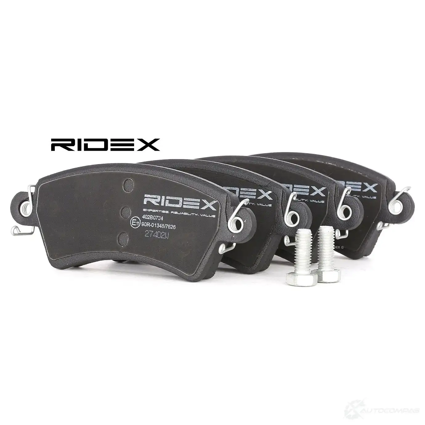 Тормозные колодки, комплект RIDEX 6HL ARM3 1437658067 402b0734 - Изображение 1