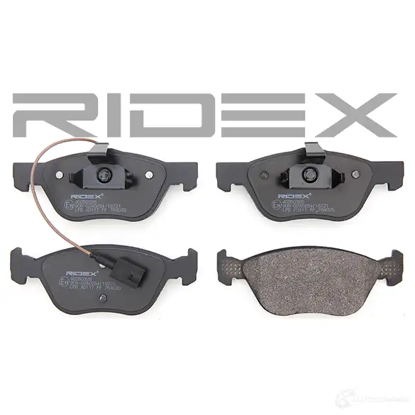 Тормозные колодки, комплект RIDEX 402b0328 DZ WFC 1437660041 изображение 2