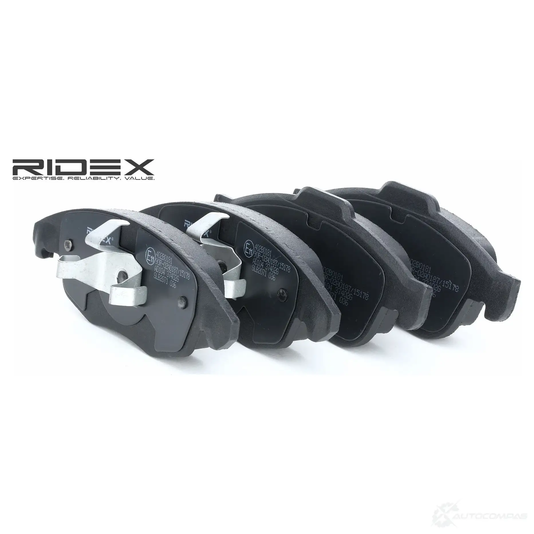 Тормозные колодки, комплект RIDEX 402b0181 1437659997 JB DDLF изображение 0