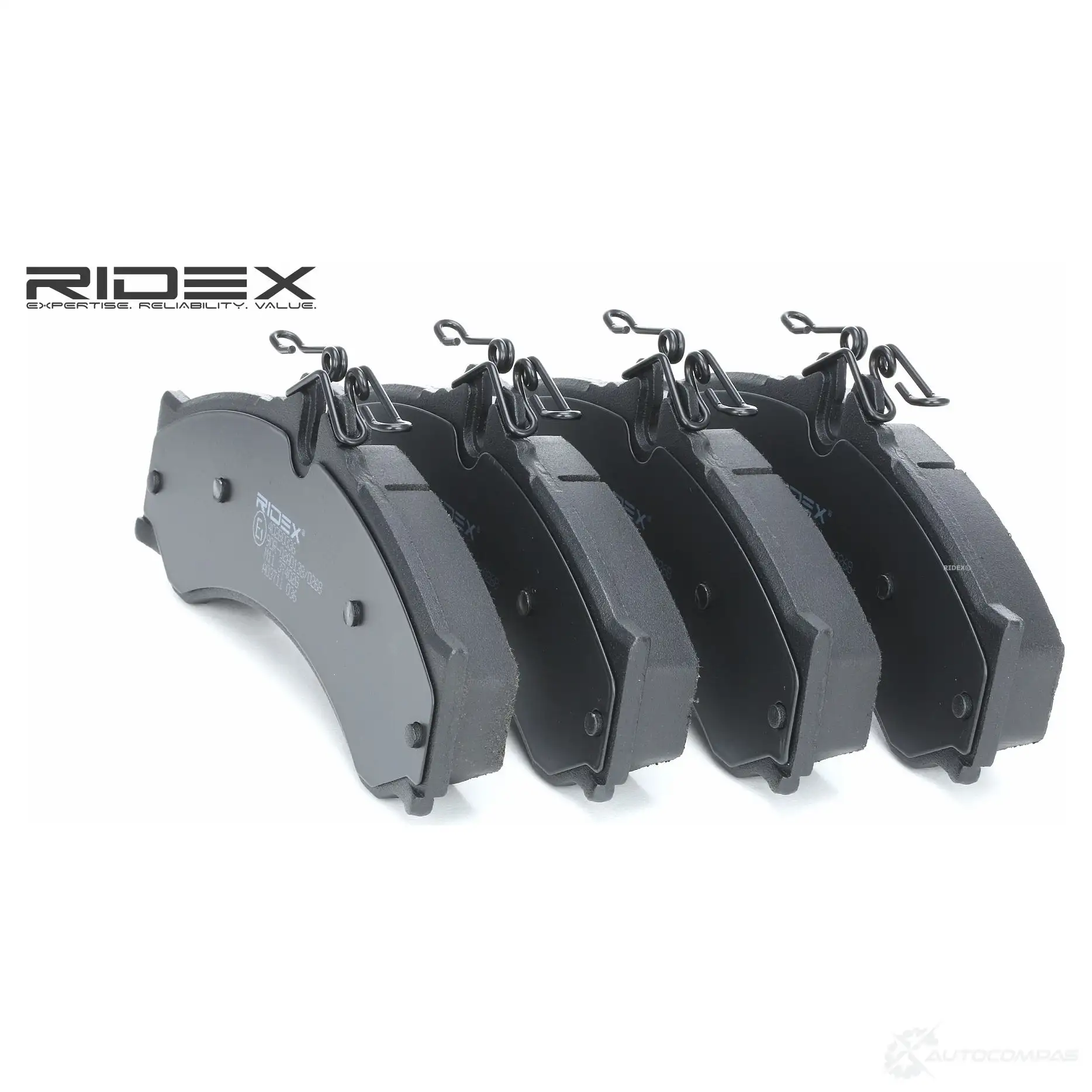 Тормозные колодки, комплект RIDEX 402b0336 1437659618 MZU JQ изображение 0
