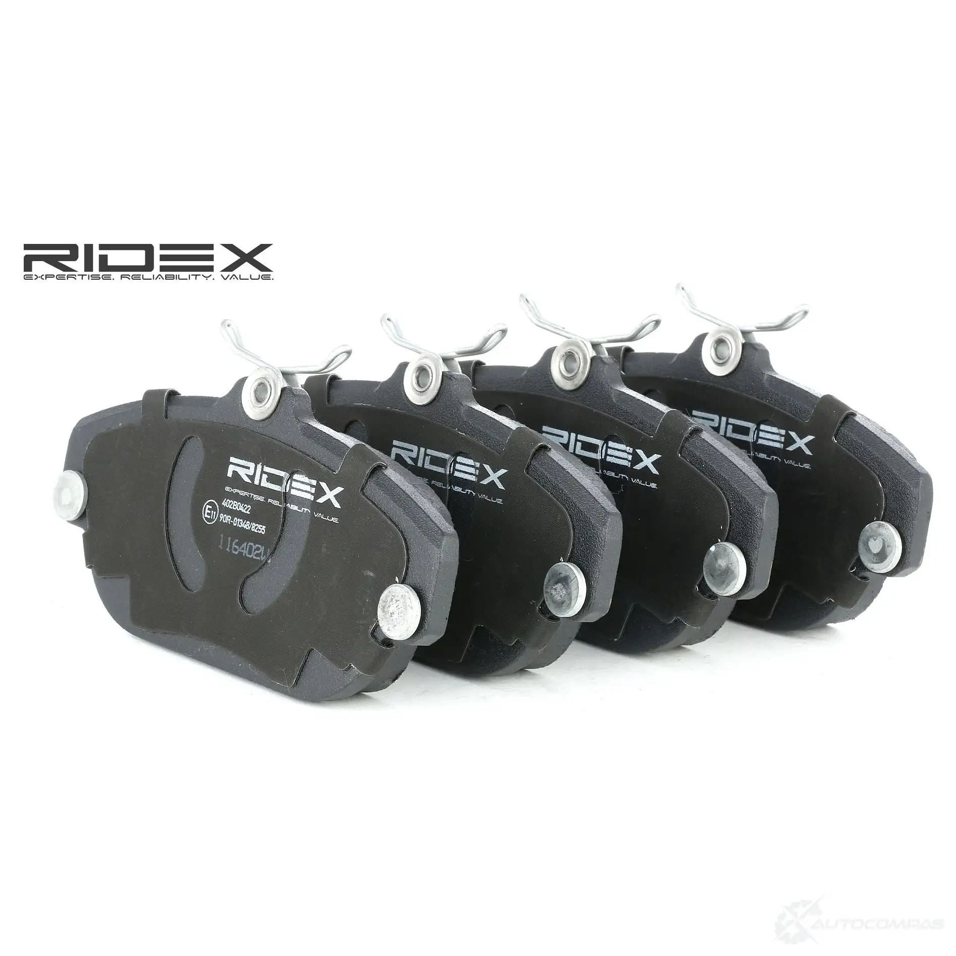 Тормозные колодки, комплект RIDEX 1Q9Y JU4 402b0422 1437660619 - Изображение 1