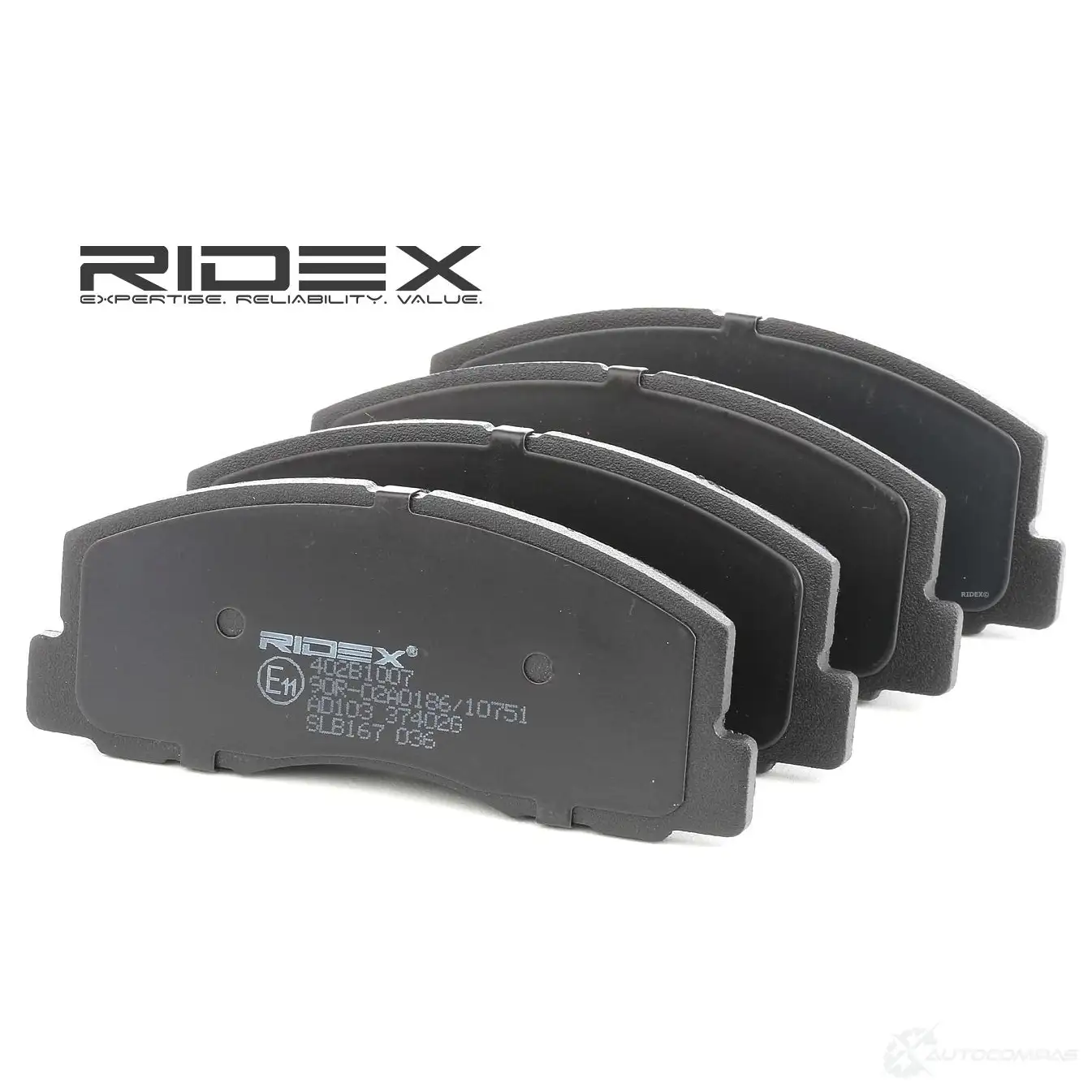 Тормозные колодки, комплект RIDEX EB6SV 5 1437658848 402b1007 - Изображение 1