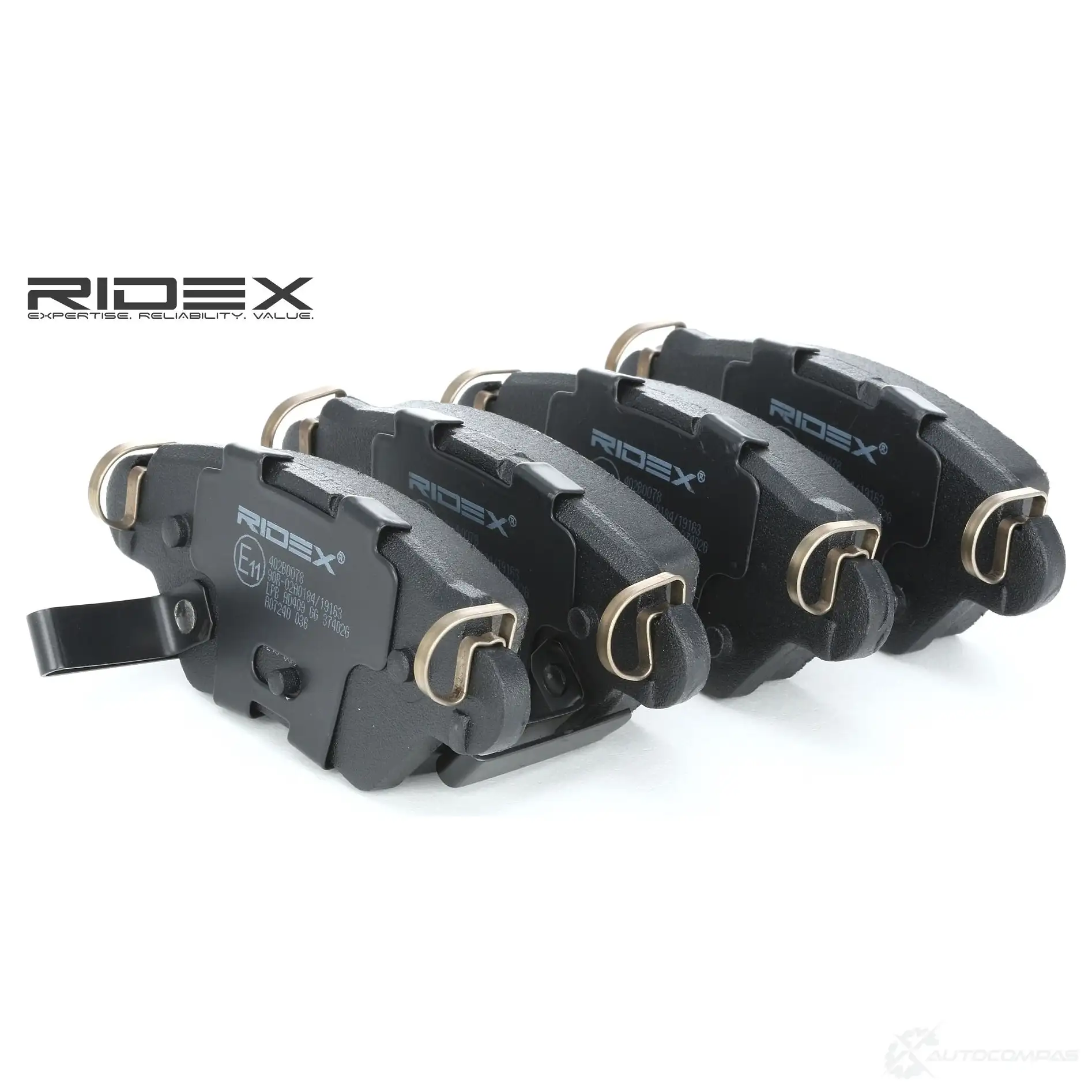 Тормозные колодки, комплект RIDEX 1437649295 402b0078 7T EVO - Изображение 1