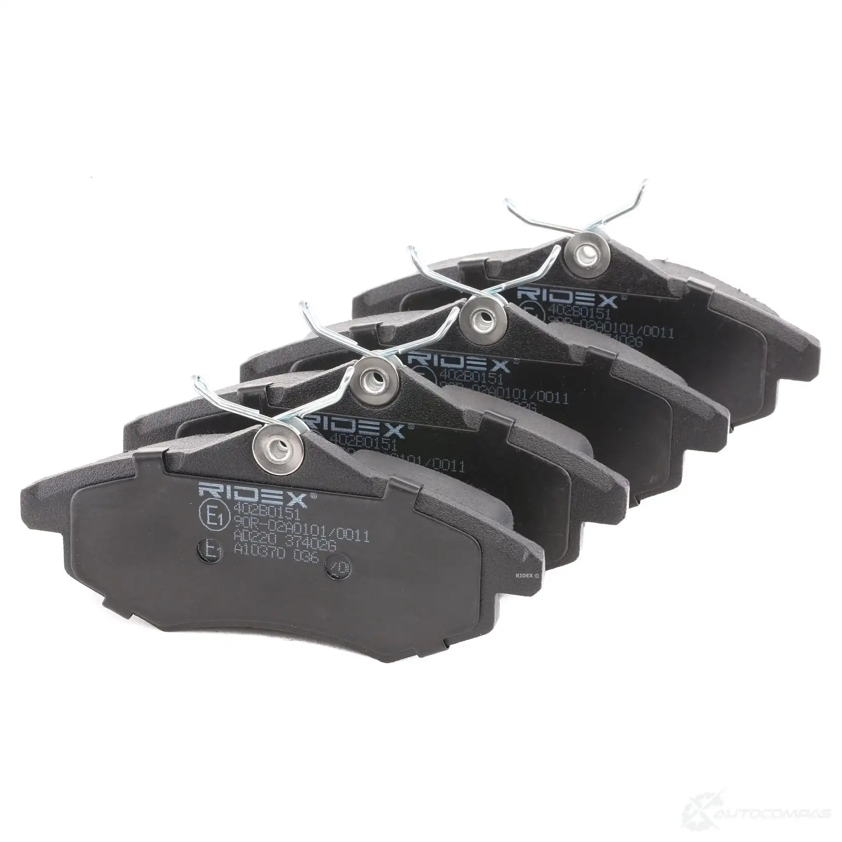 Тормозные колодки, комплект RIDEX 71D5UC 8 402b0151 1437659988 - Изображение 1