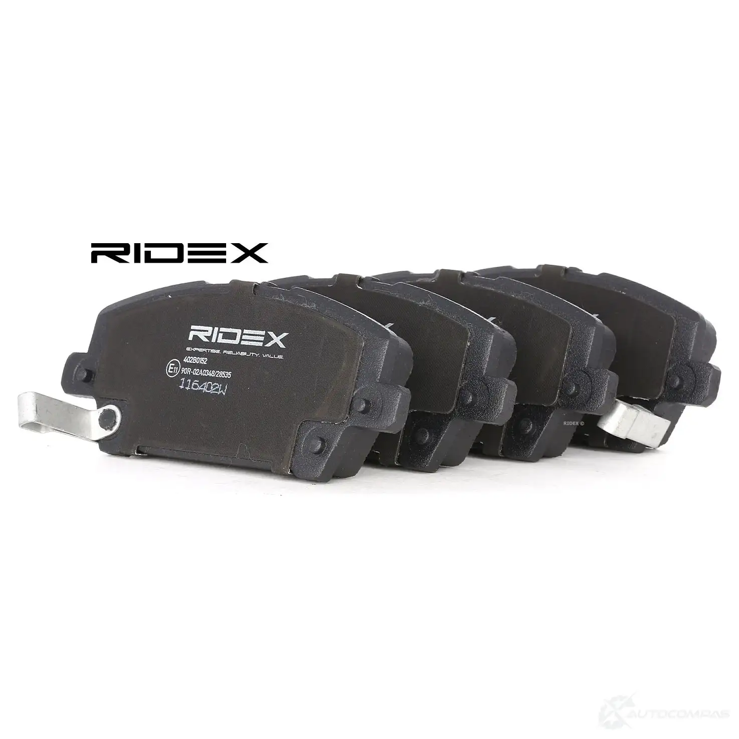 Тормозные колодки, комплект RIDEX 1437659304 VR ALKX 402b0152 изображение 0