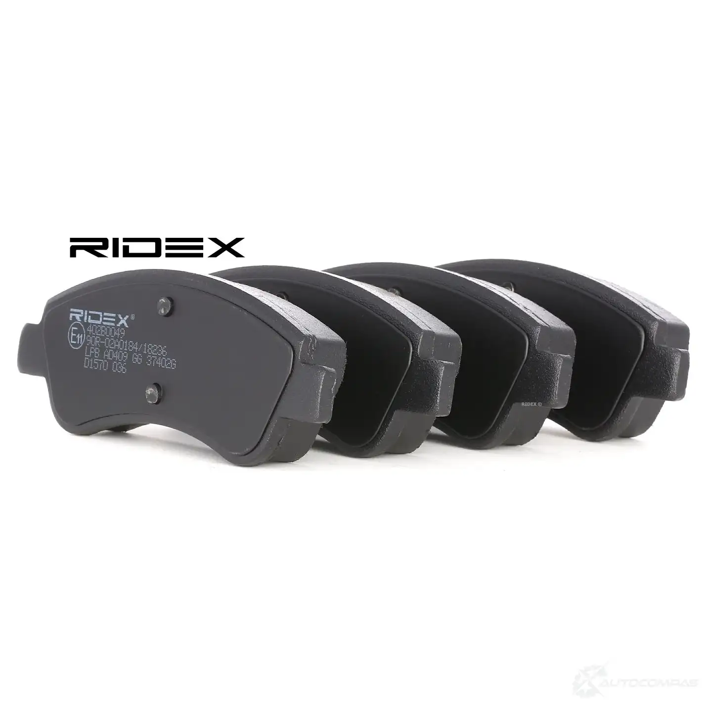 Тормозные колодки, комплект RIDEX 1437658125 402b0049 UR EVC изображение 0