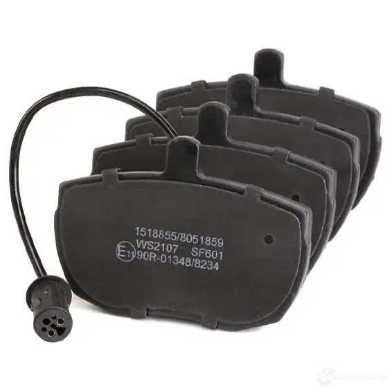 Тормозные колодки, комплект RIDEX 1437659311 402b0839 N74CC Y изображение 2