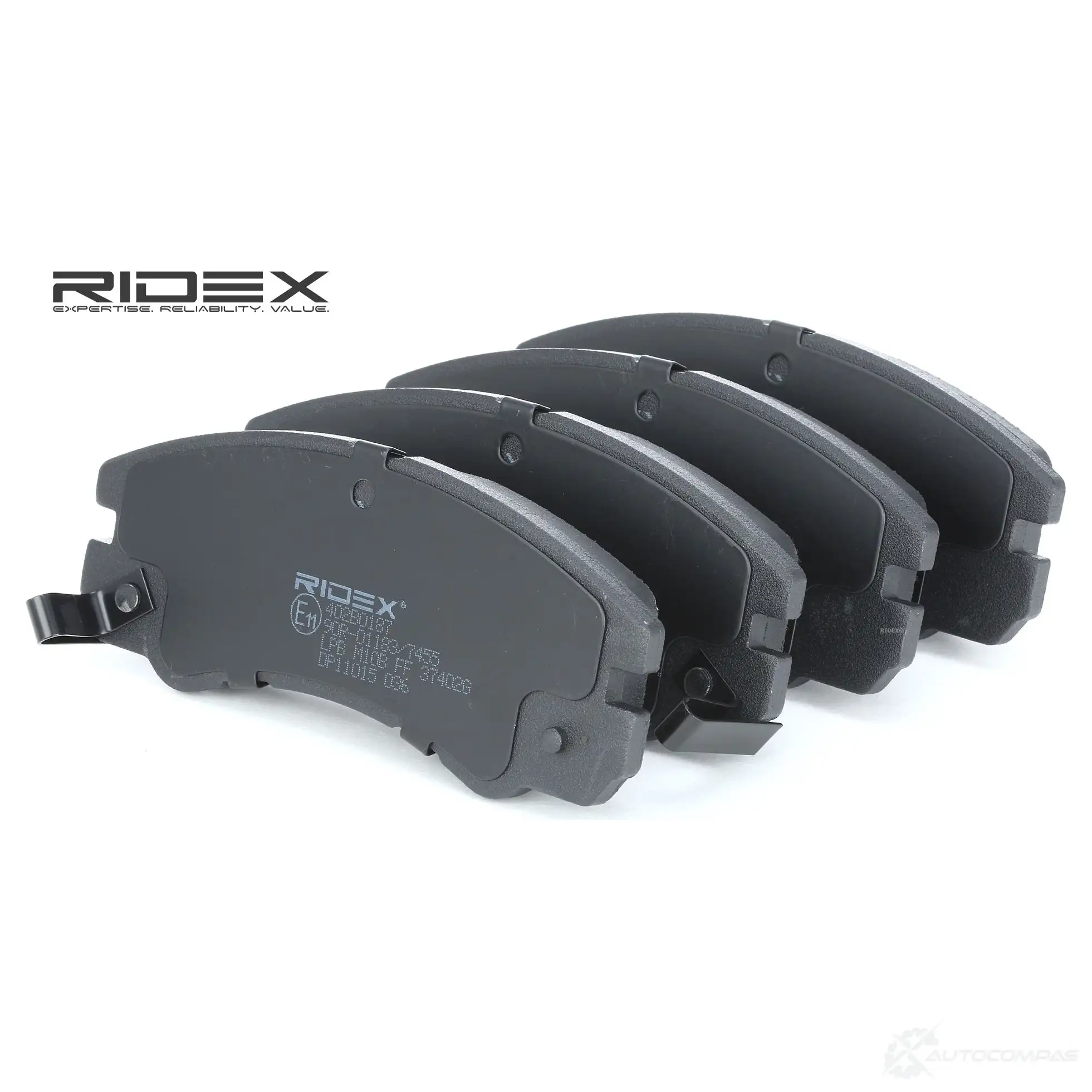 Тормозные колодки, комплект RIDEX 8 OB1R4K 402b0187 1437659541 изображение 0