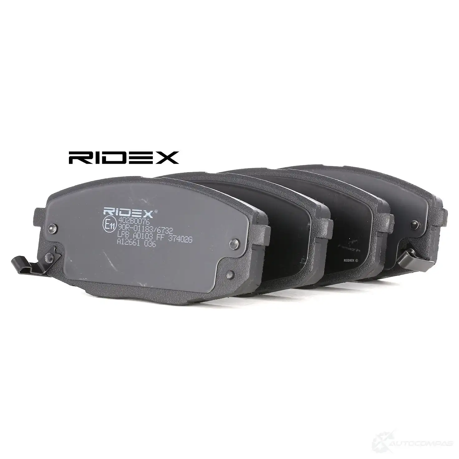 Тормозные колодки, комплект RIDEX 402b0076 S0COK X 1437658895 - Изображение 1