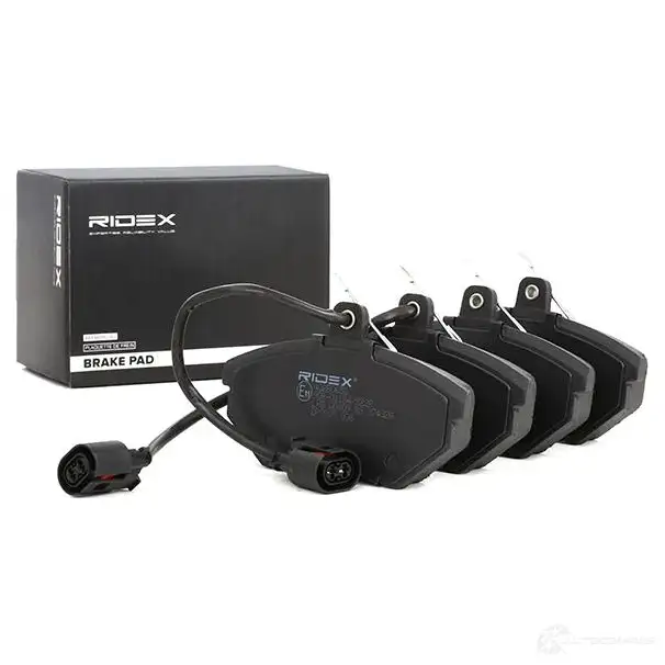 Тормозные колодки, комплект RIDEX 402b0658 1437652333 P CV12 изображение 1