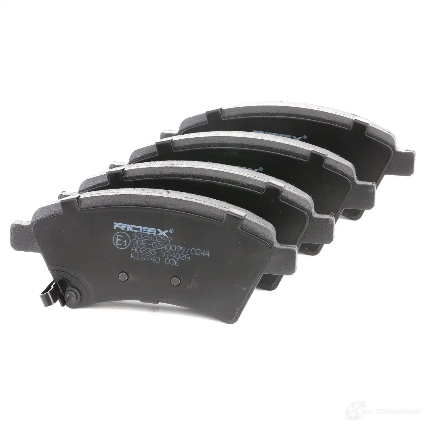 Тормозные колодки, комплект RIDEX 1437658844 RBS IK7 402b0297 - Изображение 1