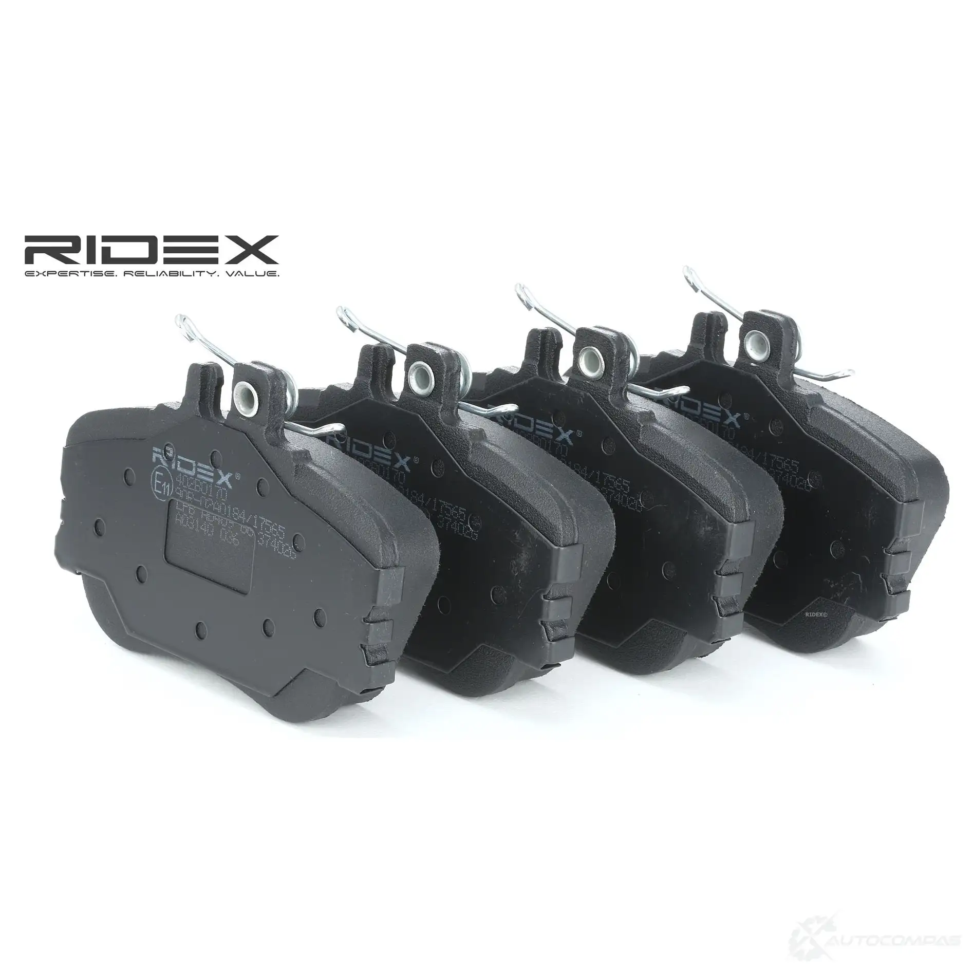 Тормозные колодки, комплект RIDEX 1437659556 8LZD 4 402b0170 изображение 0