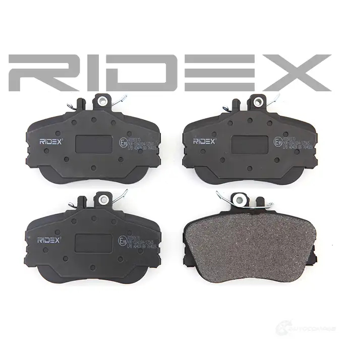 Тормозные колодки, комплект RIDEX 1437659556 8LZD 4 402b0170 изображение 2