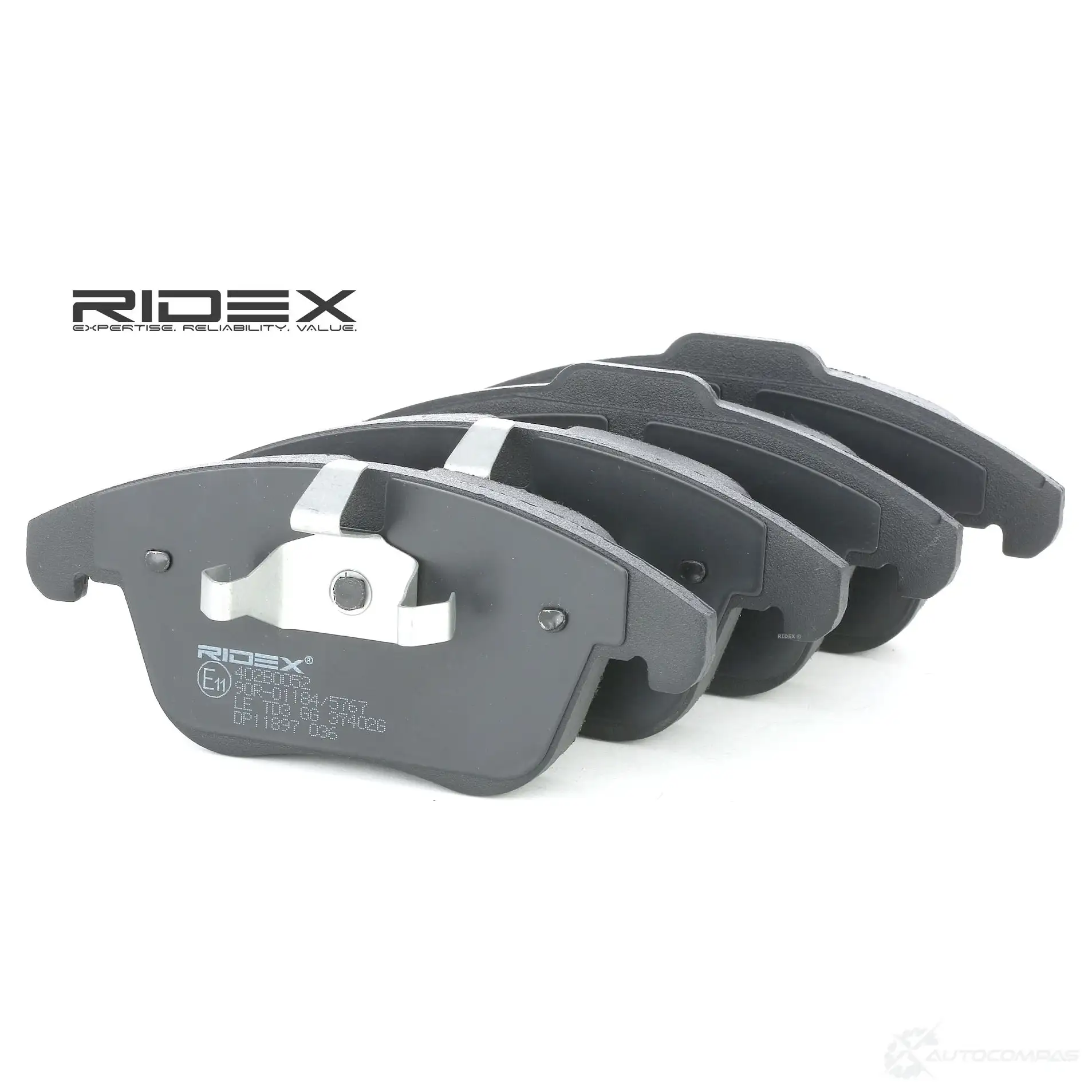 Тормозные колодки, комплект RIDEX U0X5 3 1437660417 402b0052 изображение 0