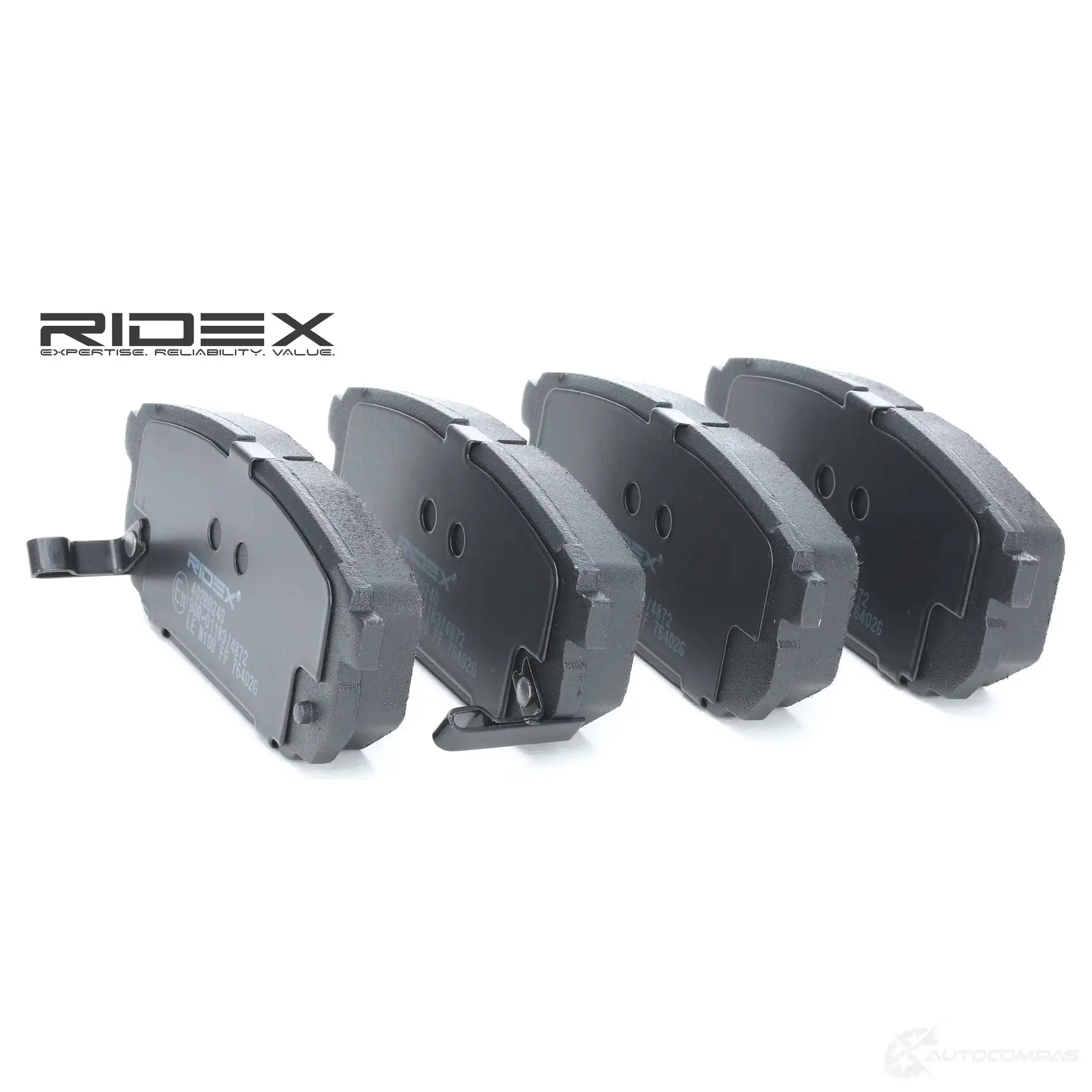 Тормозные колодки, комплект RIDEX 1437657844 ITI96 AM 402b0240 изображение 0