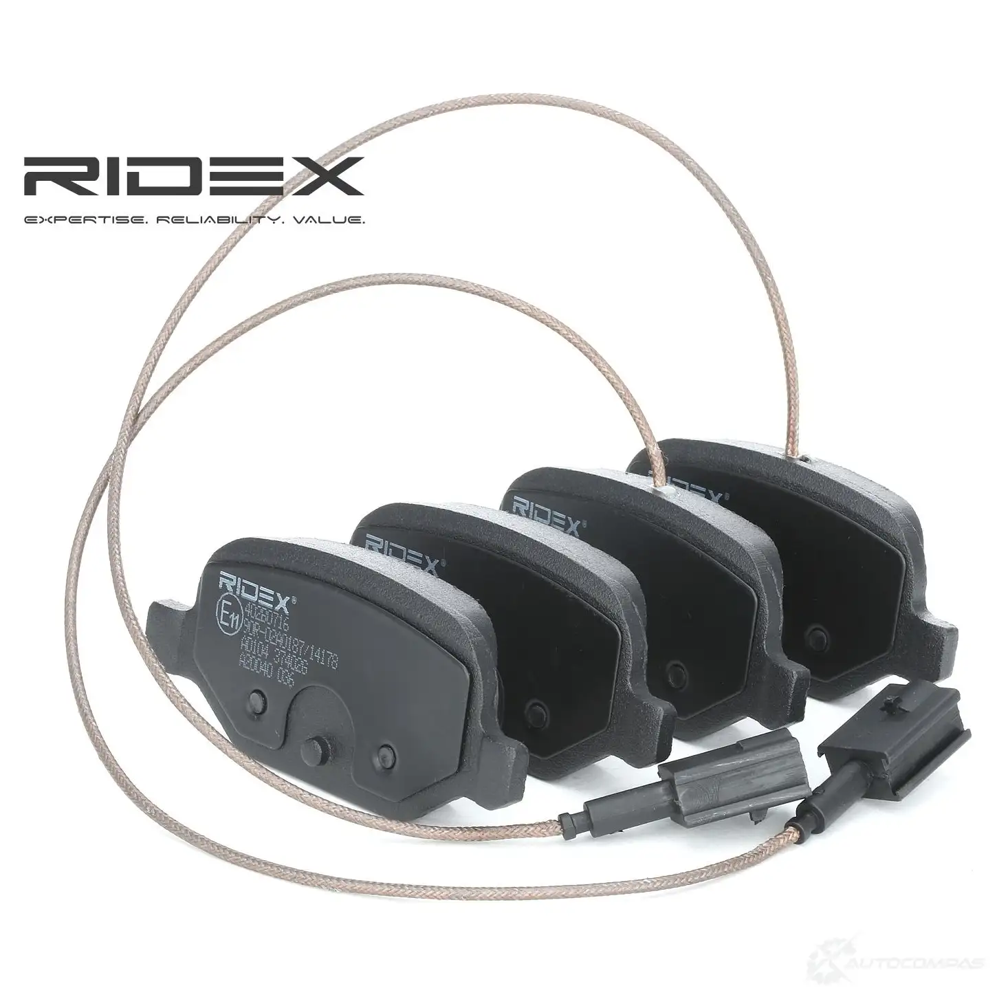 Тормозные колодки, комплект RIDEX UHA8 4 402b0716 1437659315 - Изображение 1
