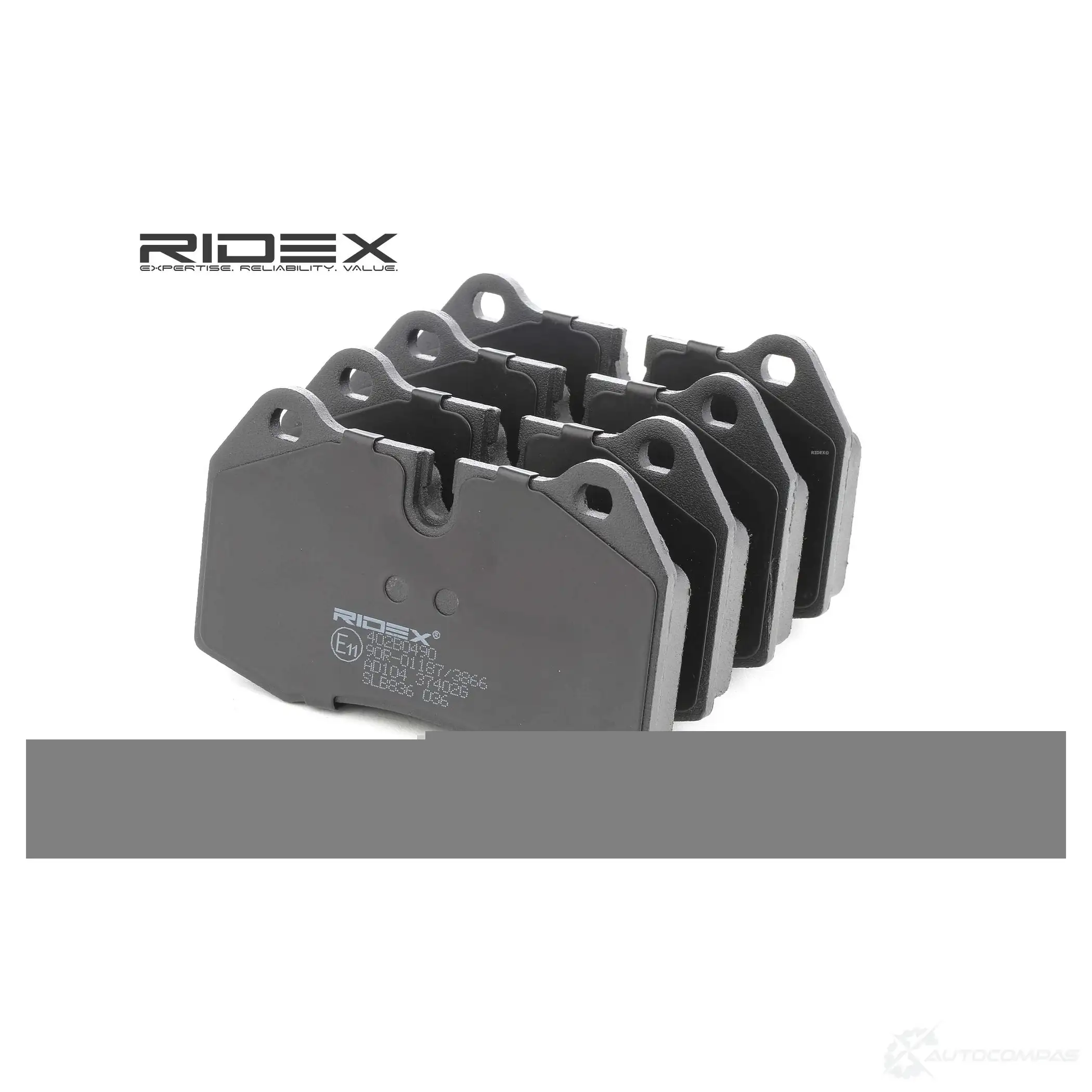 Тормозные колодки, комплект RIDEX 402b0490 1437659776 V LSVS изображение 0