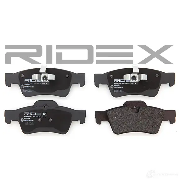 Тормозные колодки, комплект RIDEX H VS92V 402b0354 1437658889 изображение 2