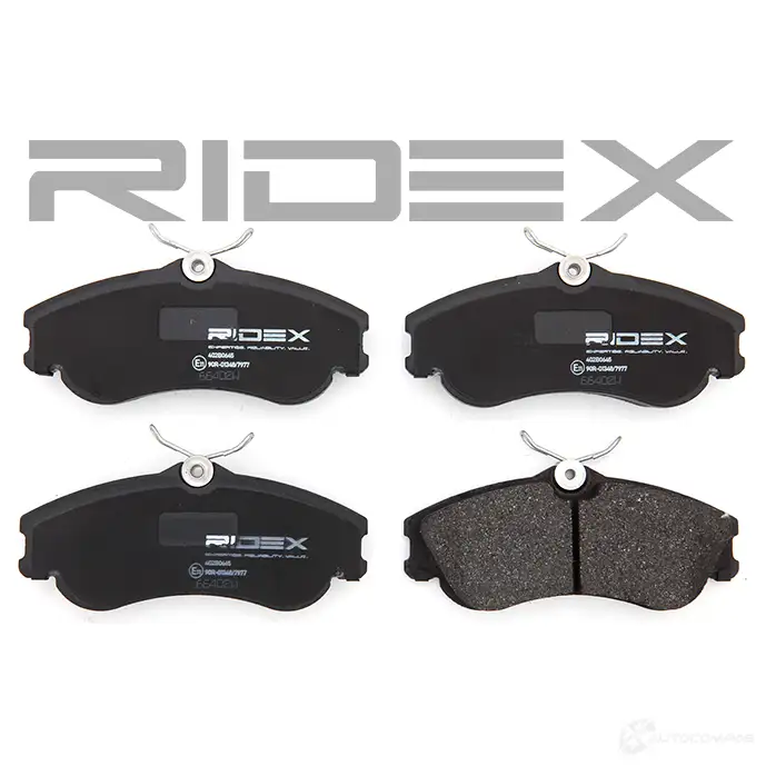 Тормозные колодки, комплект RIDEX 6C Y67R 1437658832 402b0645 изображение 2