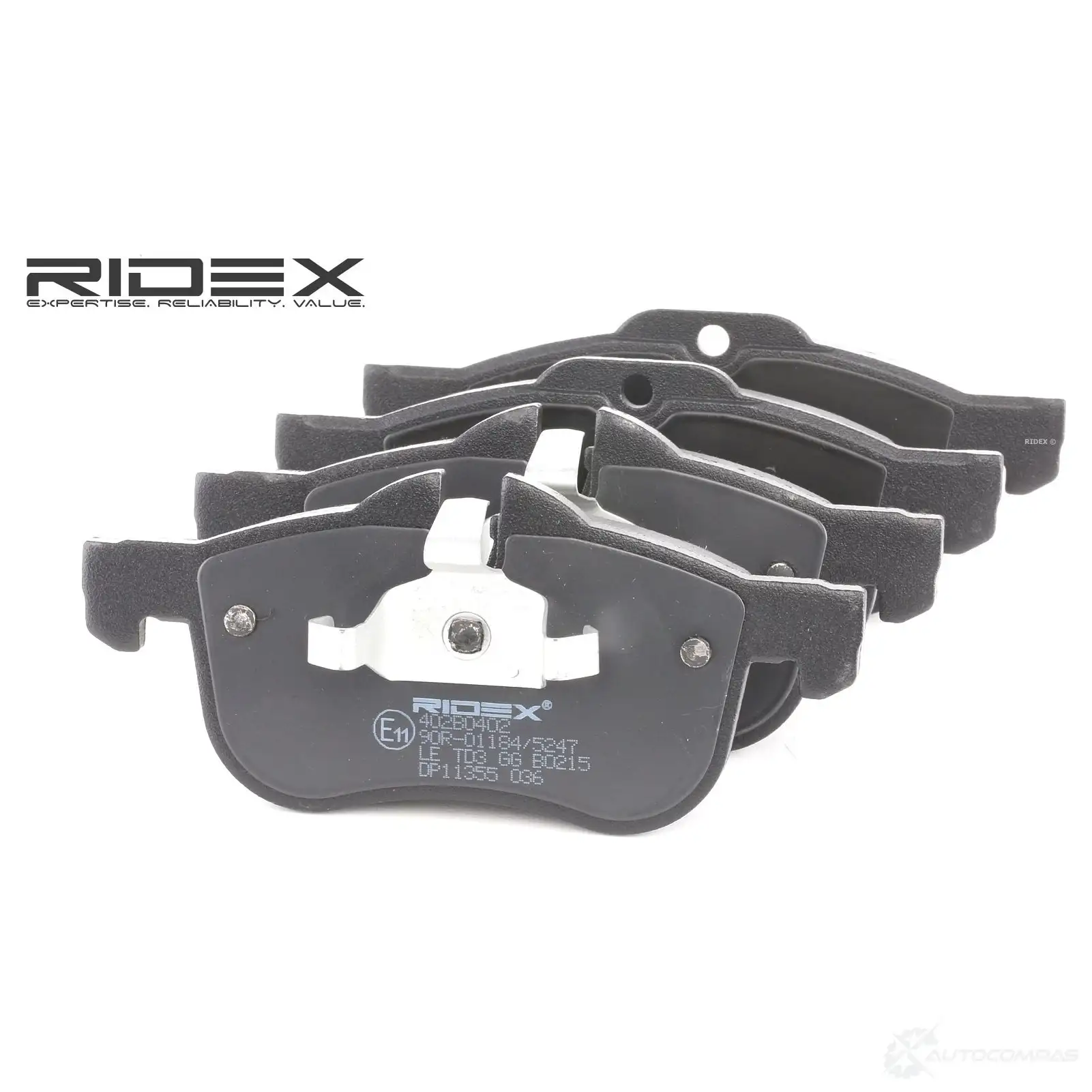 Тормозные колодки, комплект RIDEX 402b0402 1437658939 1F GAH