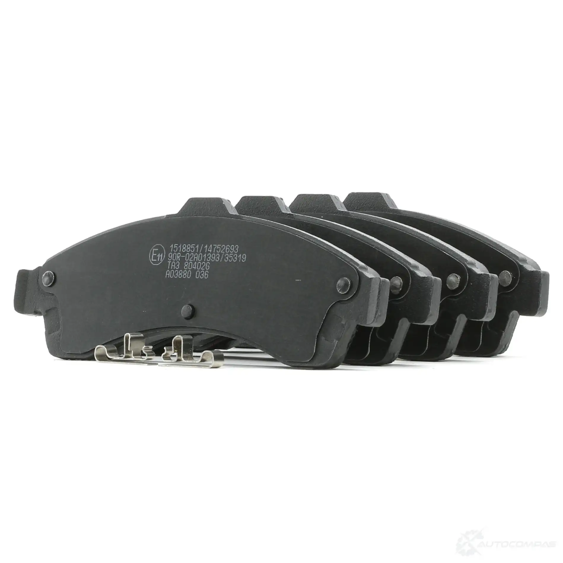 Тормозные колодки, комплект RIDEX MR YHDM 402b1361 1437659487 - Изображение 1