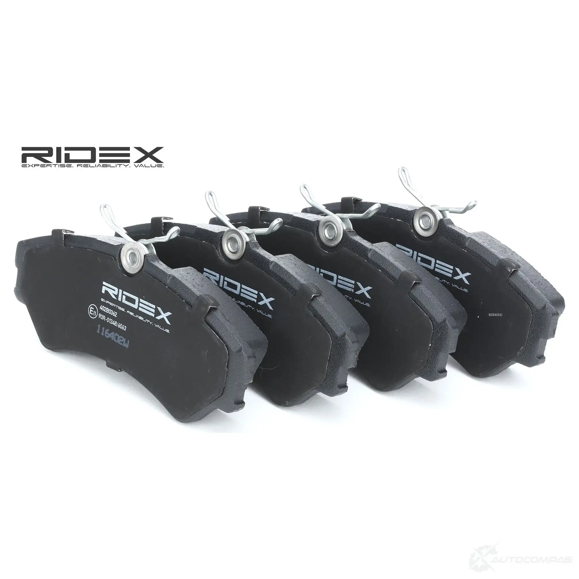 Тормозные колодки, комплект RIDEX G7H ADJ 1437659377 402b0362 изображение 0