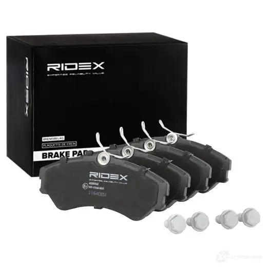 Тормозные колодки, комплект RIDEX G7H ADJ 1437659377 402b0362 изображение 1