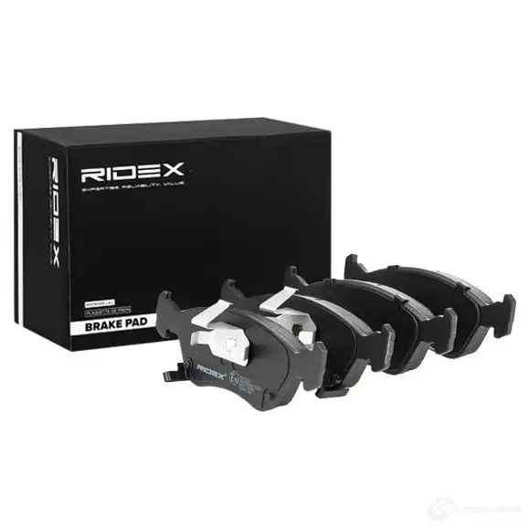 Тормозные колодки, комплект RIDEX 402b0254 1437659079 RPYMA QL изображение 1