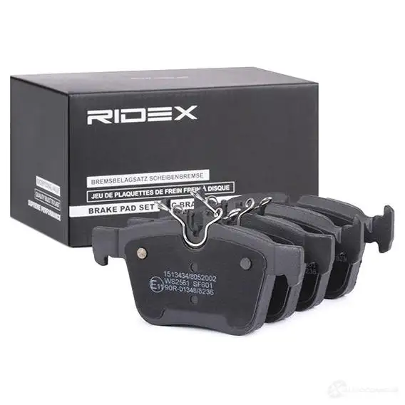 Тормозные колодки, комплект RIDEX 1437657578 HJ WWW 402b0863 изображение 1