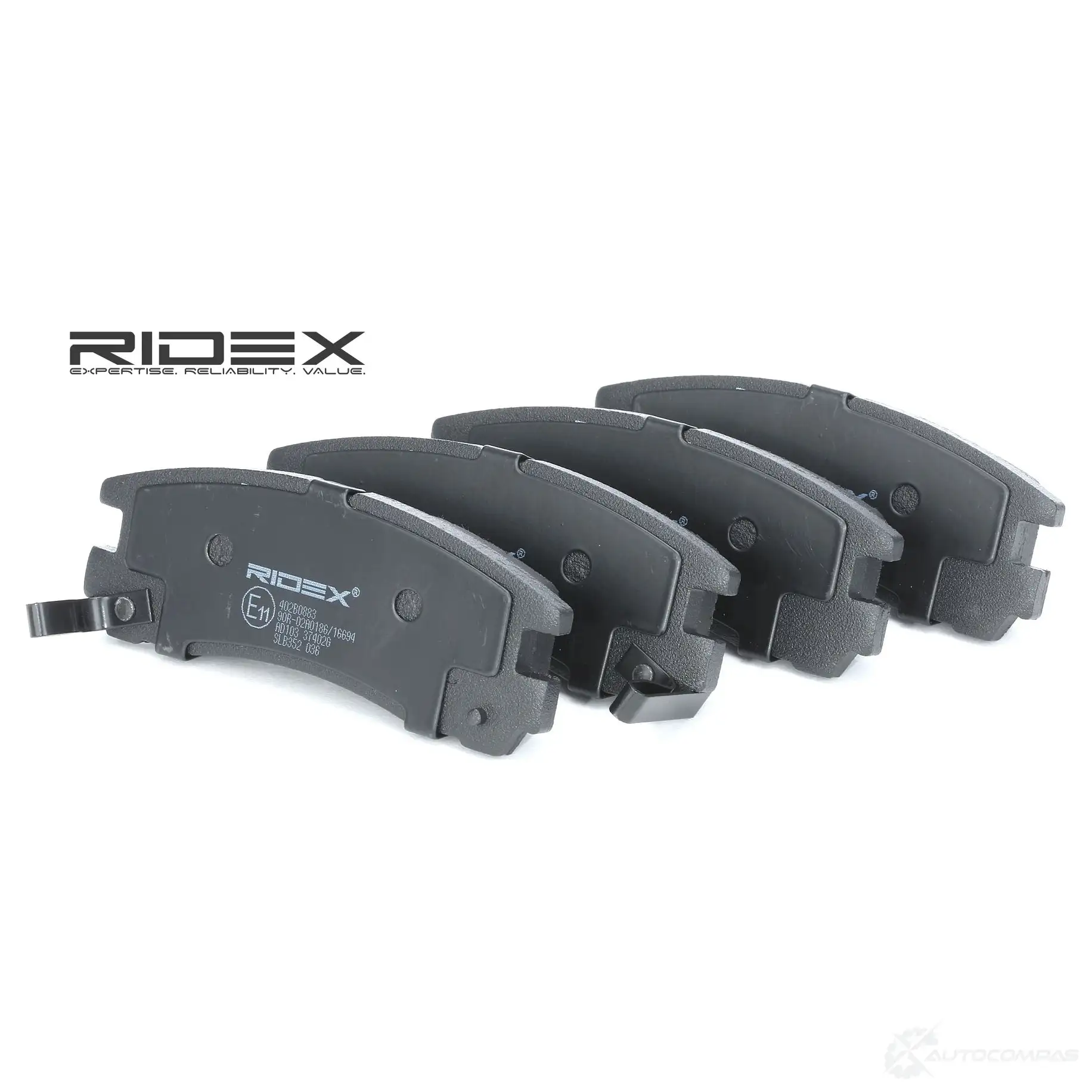 Тормозные колодки, комплект RIDEX 4VG8 X 1437651350 402b0883 изображение 0
