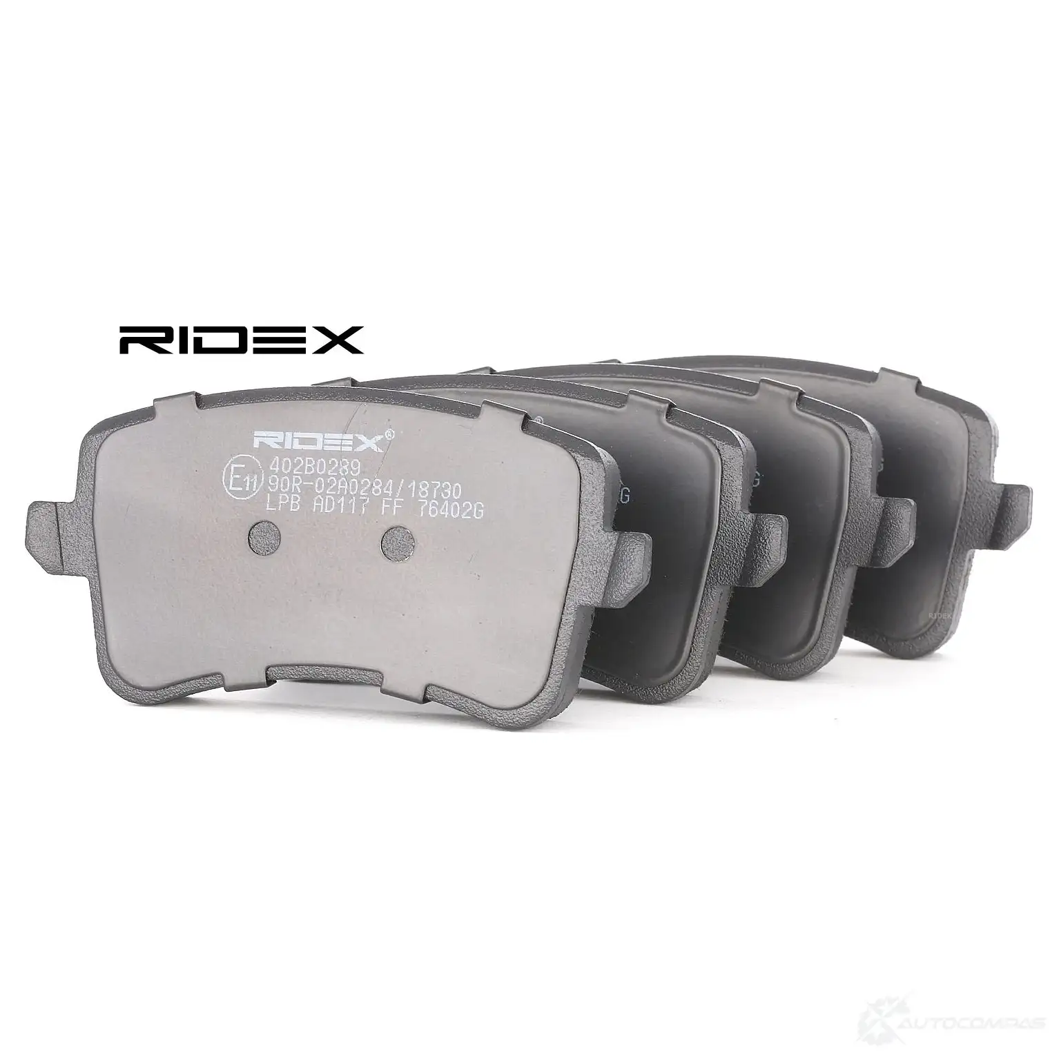 Тормозные колодки, комплект RIDEX 1437659066 09CP UF 402b0289 - Изображение 1