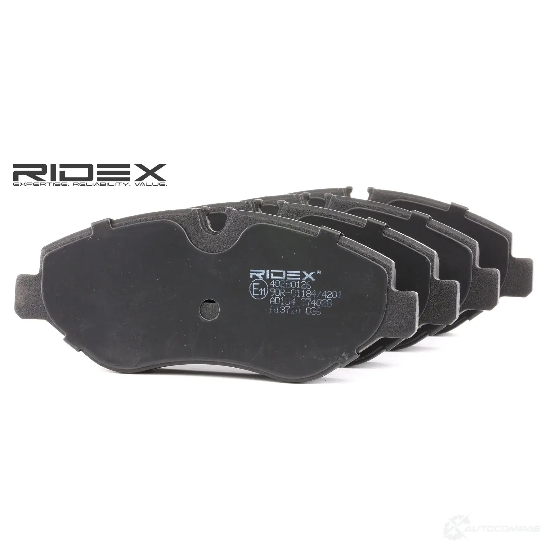 Тормозные колодки, комплект RIDEX 1437659700 I E7D76 402b0126 - Изображение 1