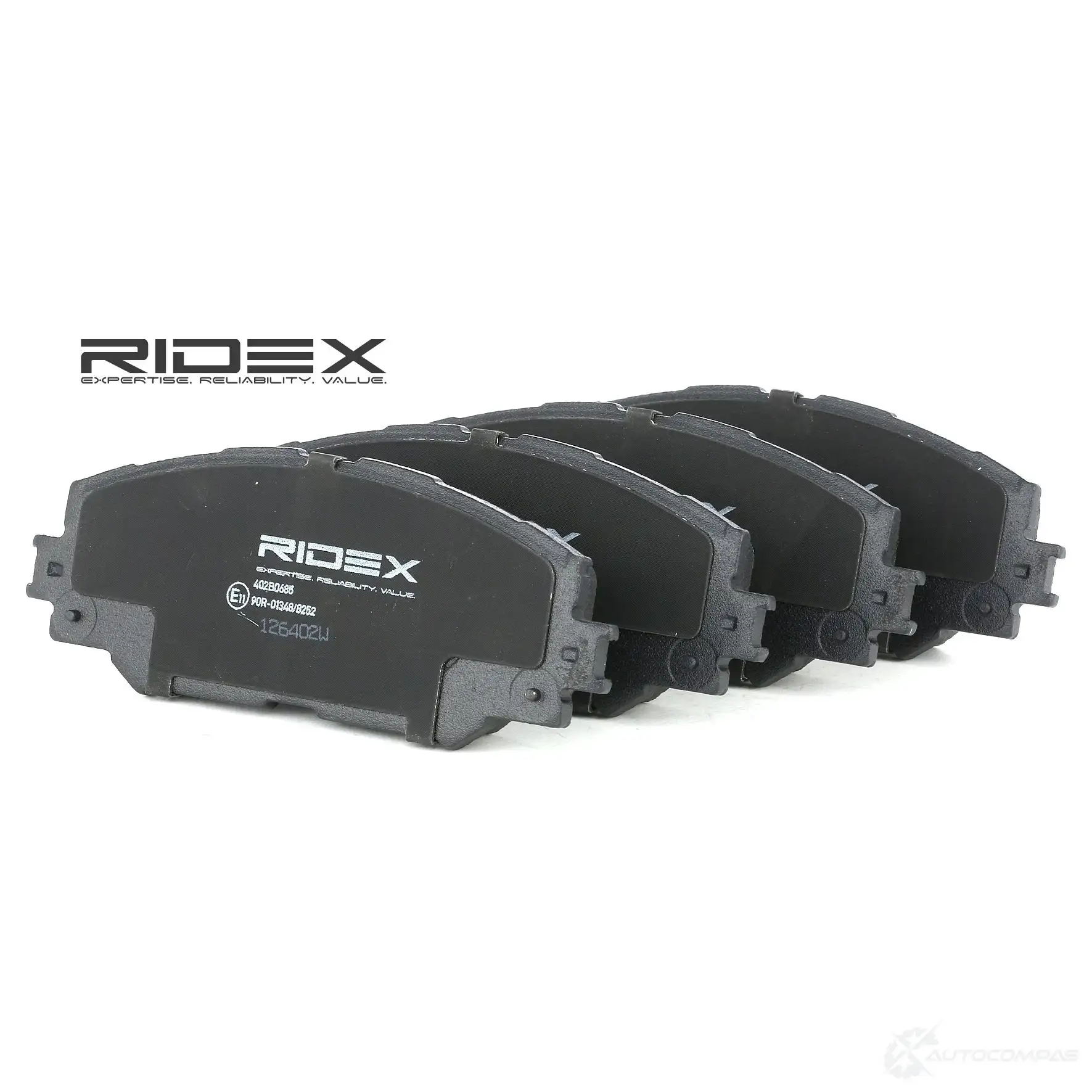 Тормозные колодки, комплект RIDEX 402b0685 RHT 3U 1437659392 - Изображение 1